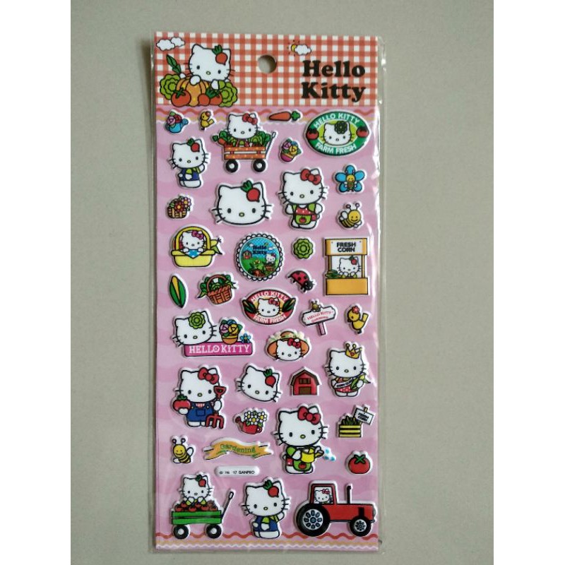 Jual Stiker timbul empuk HELLO KITTY 10x22cm | Shopee Indonesia