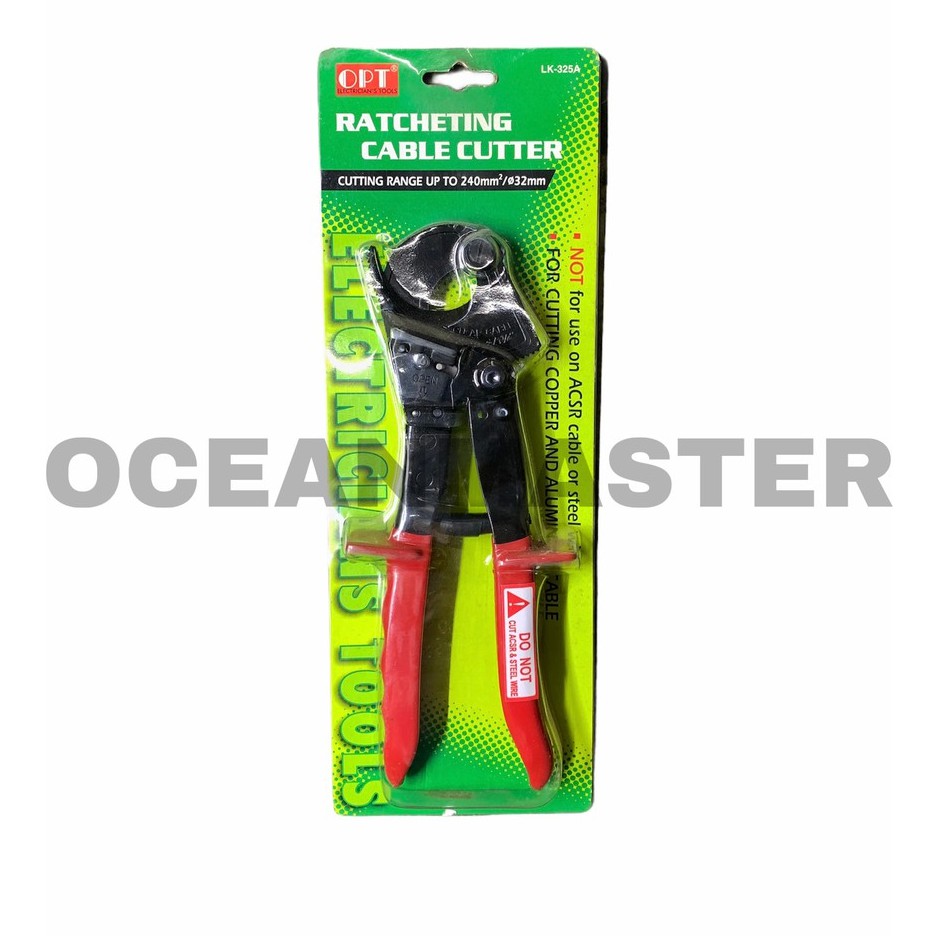 Jual Cable Cutter Ratchet OPT (LK325A) Shopee Indonesia