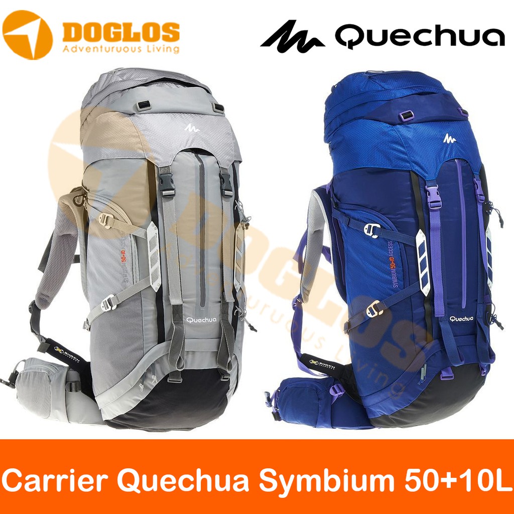 Jual Carrier Quechua Symbium Access 50 10l Backpack tas gunung keril hiking Shopee Indonesia