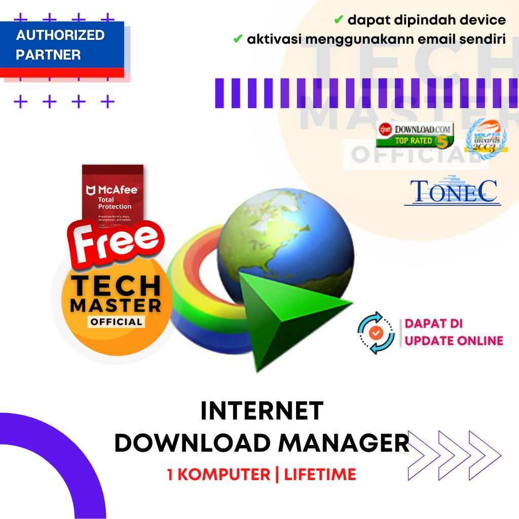 Jual IDM - Internet Download Manager Original License / 1 Komputer ...