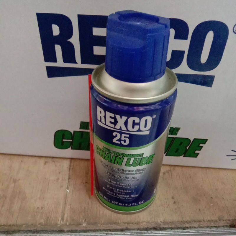 Jual REXCO 25 Chain Lube Pelumas Rantai 120ml Oli Minyak Semprotan ...