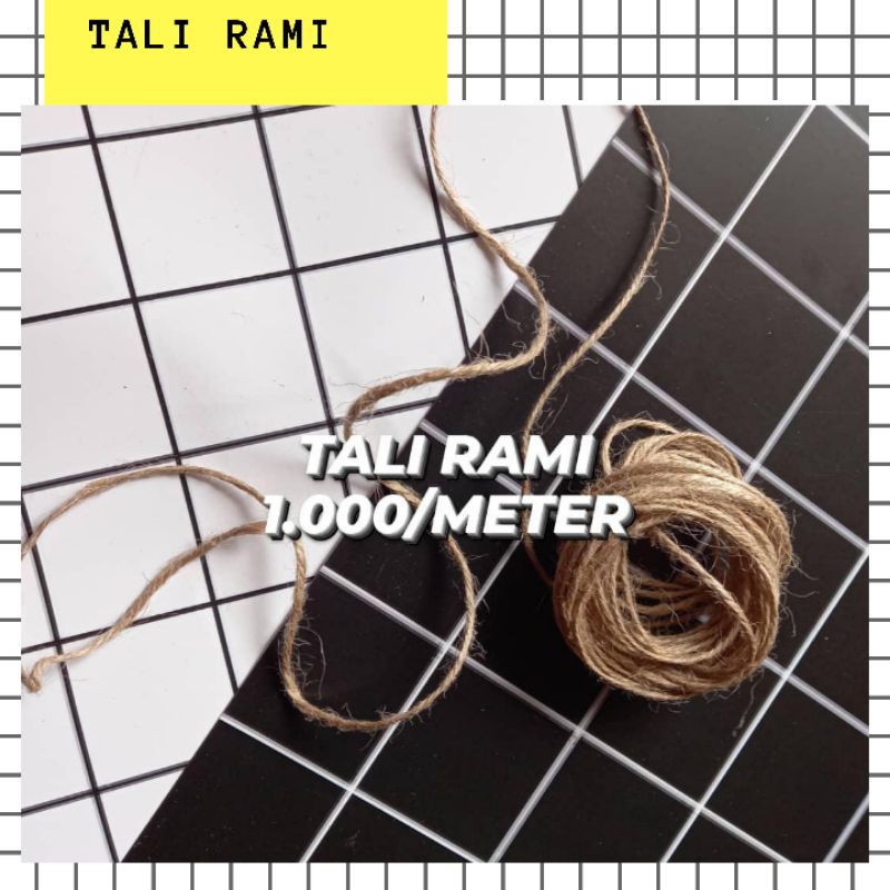 Jual Tali Rami Terlengkap & Harga Terbaru Agustus 2026 | Shopee Indonesia
