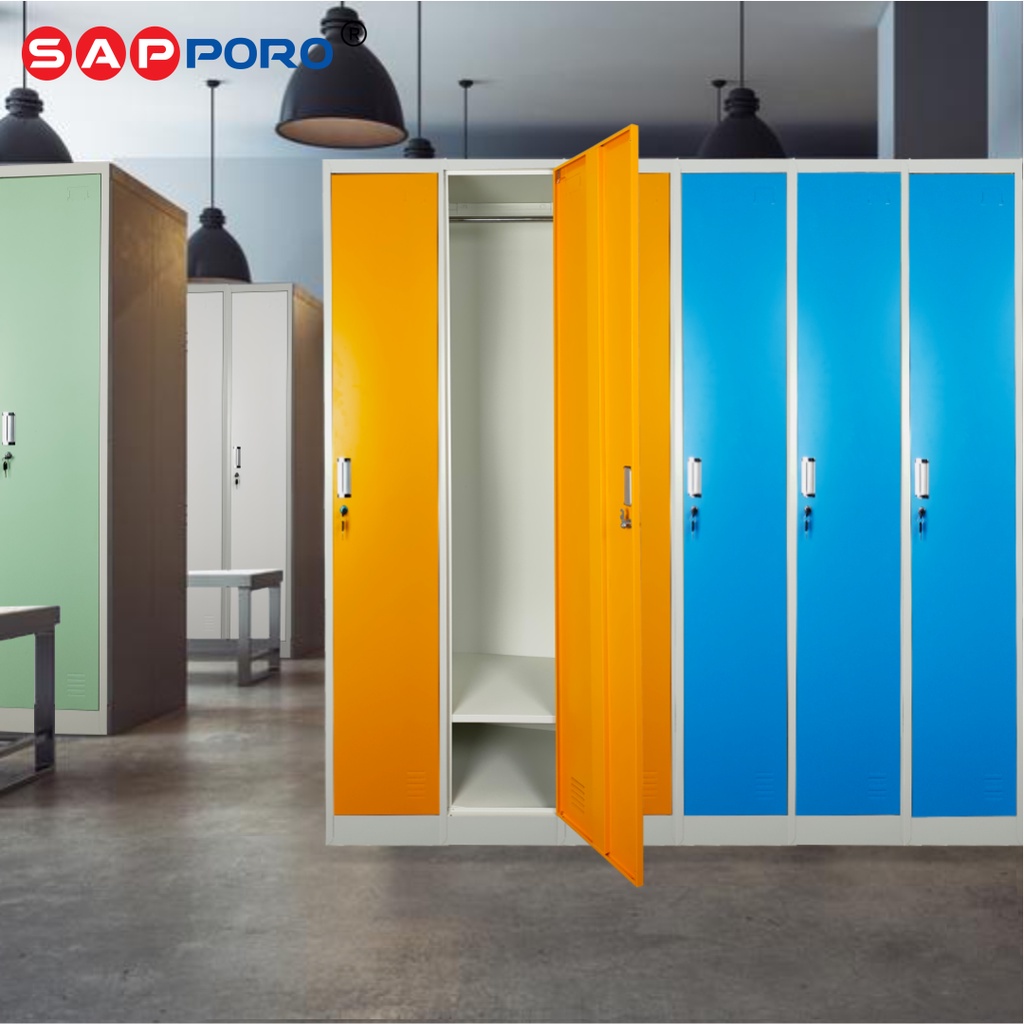 Jual [ LUAR JABODETABEK ] SAPPORO ESSEN 1 - Locker Besi / Loker Besi 1 ...