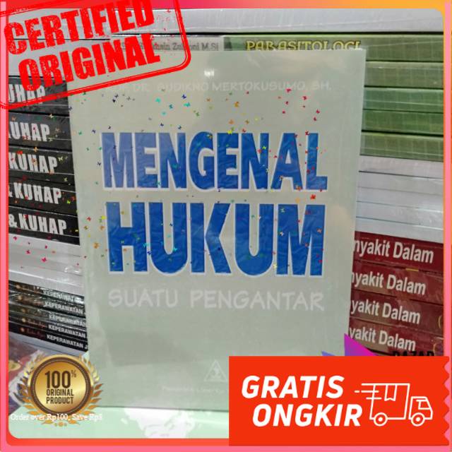 Jual BUKU Mengenal Hukum Suatu Pengantar - SUDIKNO / Liberty | Shopee ...