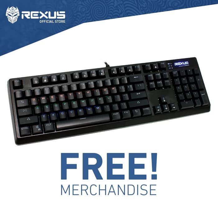 Jual Rexus Keyboard Gaming Mechanical Legionare Mx6 | Shopee Indonesia