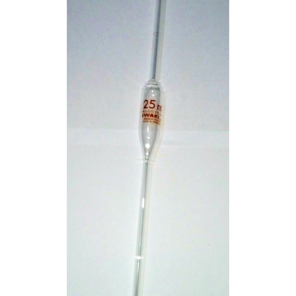 Jual Pipet Volume Pyrex IWAKI/ Pipet gondok/ Pipet Volumetrik 25 ml ...