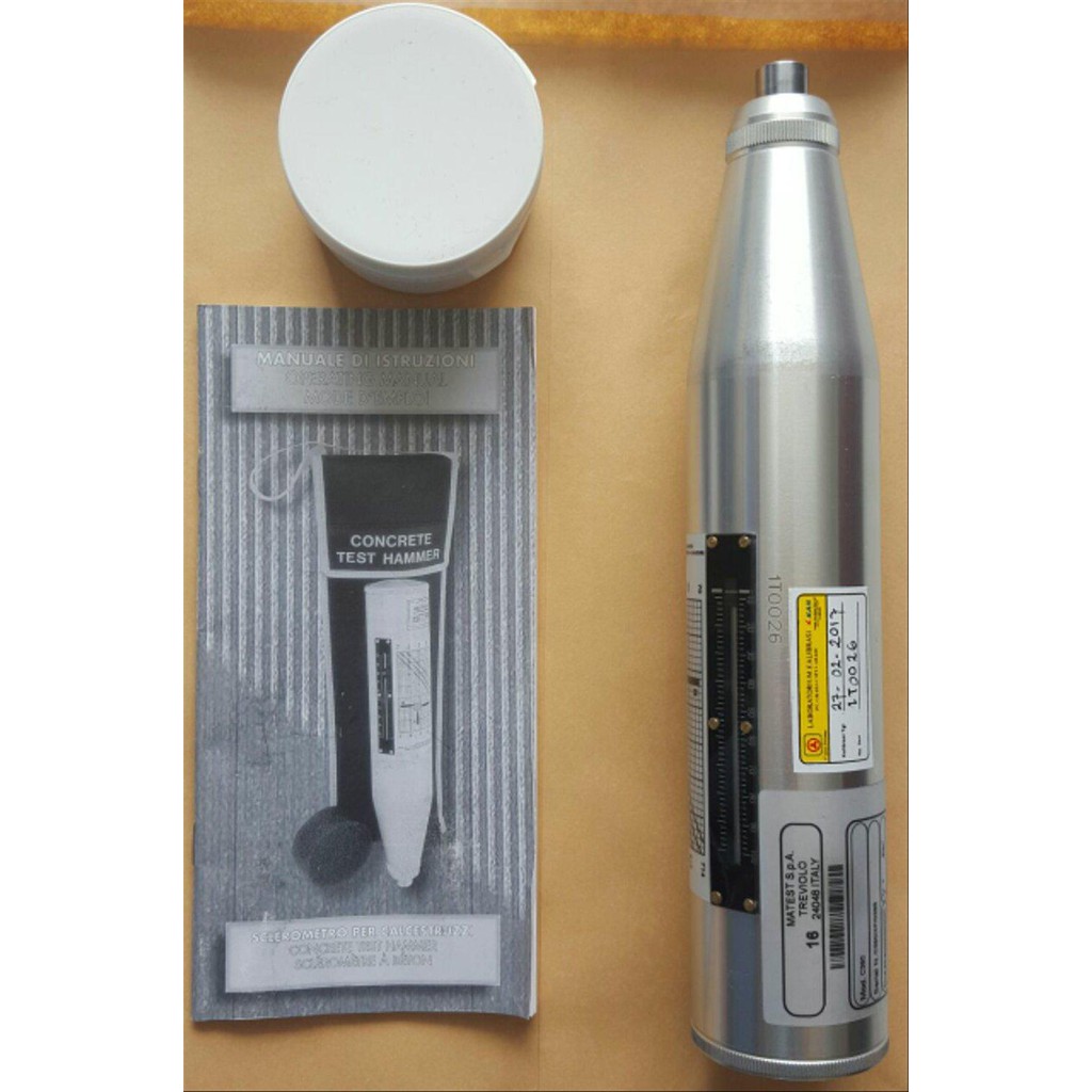 Jual hammer test / concrete test hammer matest C 380 limited stock