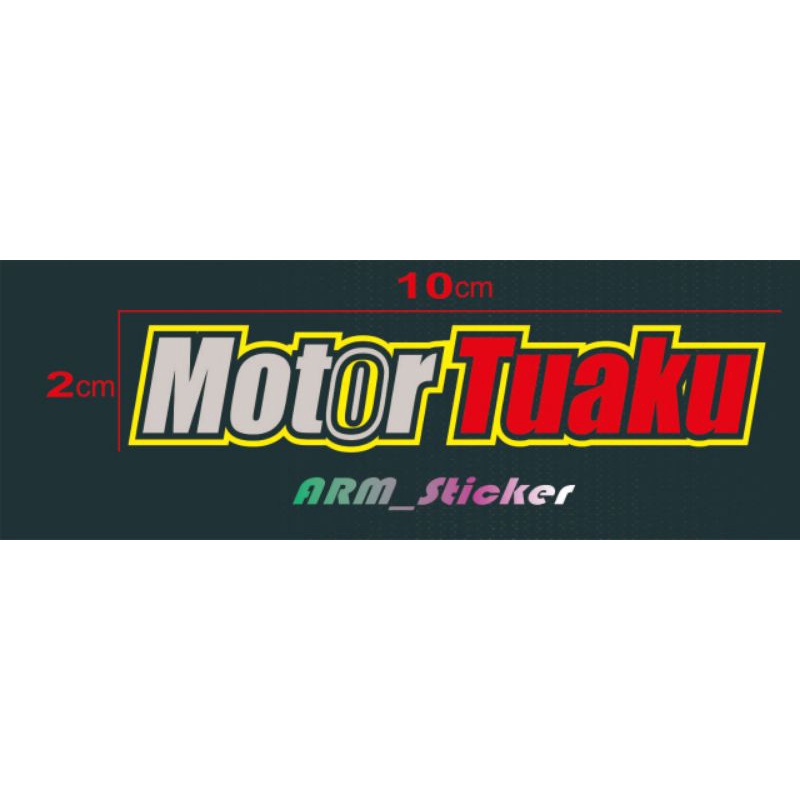 Jual Stiker/Sticker Motor tuaku | Shopee Indonesia