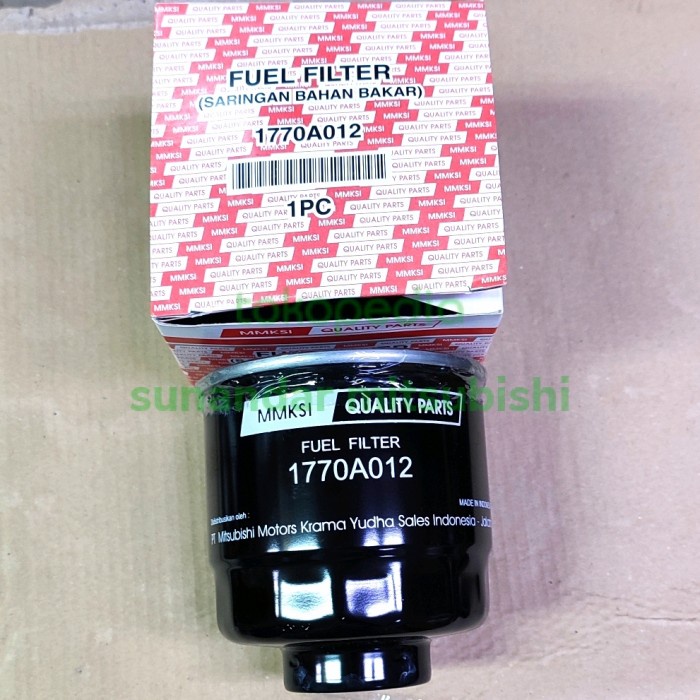 Jual fuel filter solar strada triton glx 2800cc strada L200 4M40 asli ...