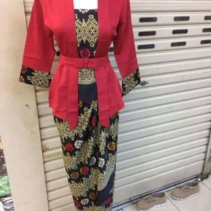 Jual Beseller Kebaya Modern Setelan Floy Kutu Baru Combi Milo