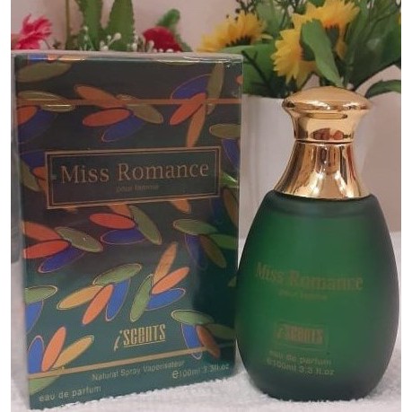 Miss Romance Eau De Parfum Natural Spray for Women 100ml