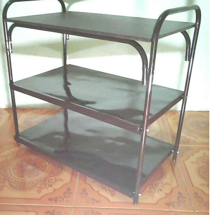 Jual rak tv + roda , meja magic com+galon air , meja serbaguna , meja ...