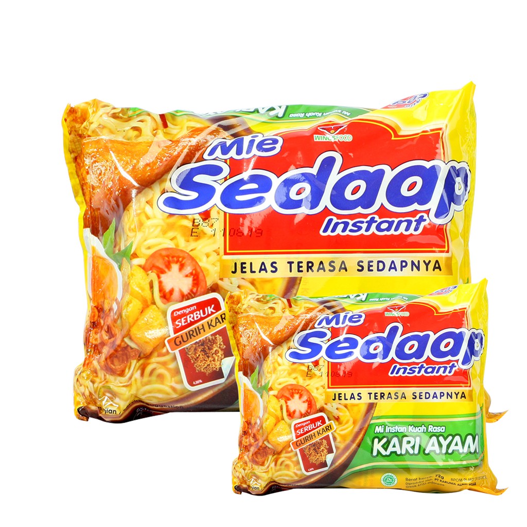 Mie Sedap Kari Ayam 1 Dus 40 Pcs