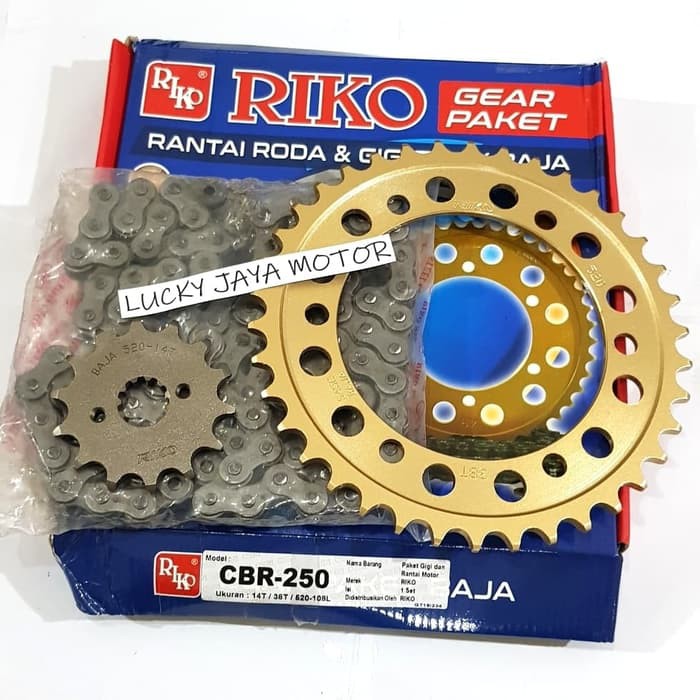 Jual Gearset Girset Chainkit Gear Gir Set Paket Rantai Honda Cbr