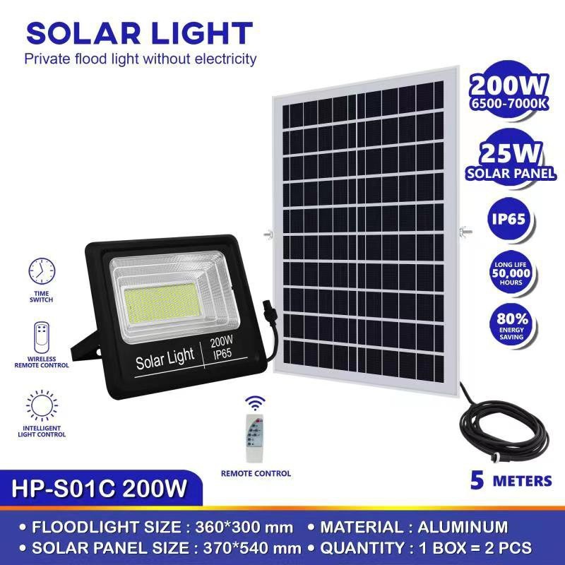 Jual Lampu Sorot Solar Cell Led Tenaga Surya Panel Surya W W