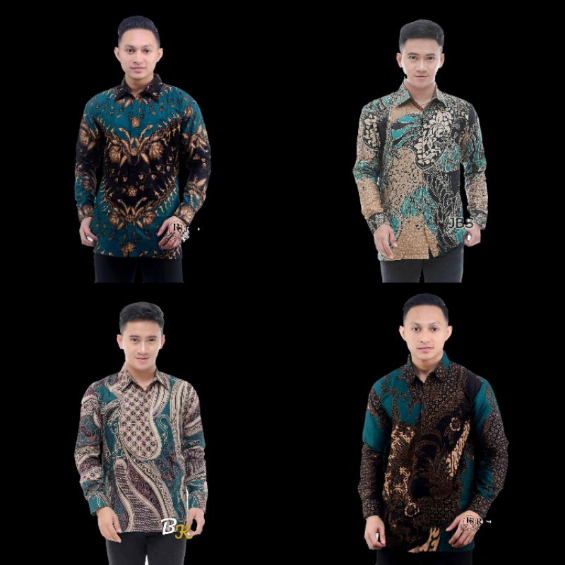 Jual KEMEJA BATIK WARNA HIJAU BATIK WARNA PRIA BATIK PRIA IJO GREEN