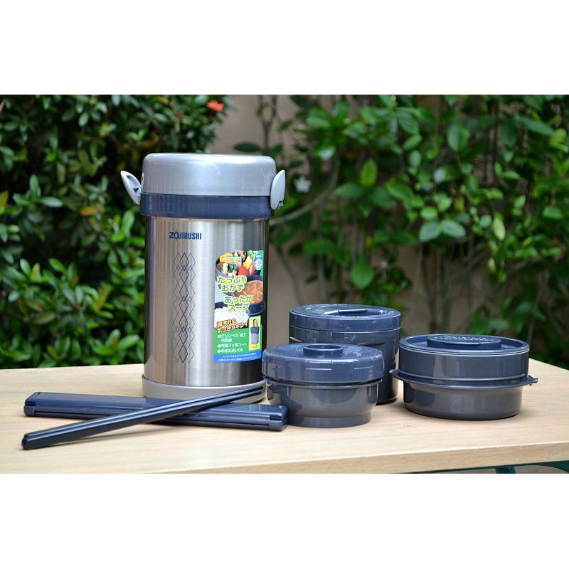 Jual Lunch Box Zojirushi NC09 / Lunch Box Nasi Zojirushi 3 susun