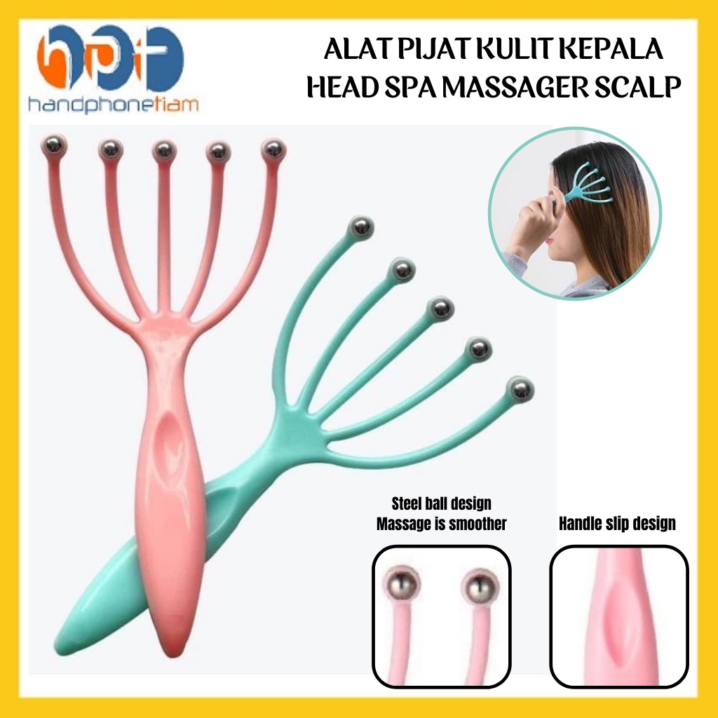 Jual Head Spa Massager Scalp Alat Pijat Pijit Kulit Kepala Bokoma Pemijat Refleksi Shopee 9511