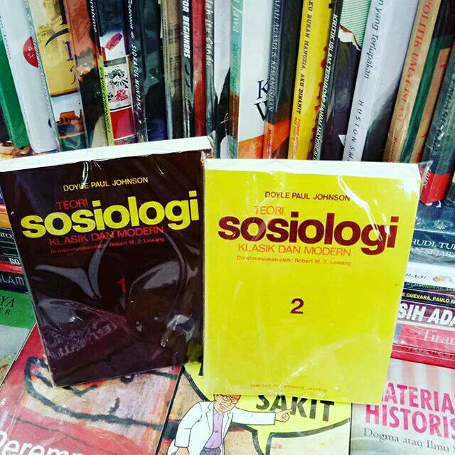 Jual BUKU TEORI-TEORI SOSIOLOGI KLASIK DAN MODEREN 1 DAN 2 (SATU PAKET ...