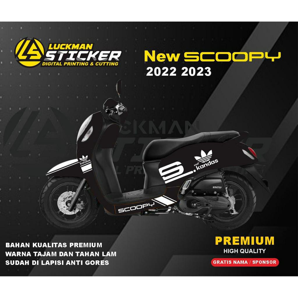 Jual Decal Sticker Honda Scoopy Simple 2022-2023 All Tipe Full Body ...