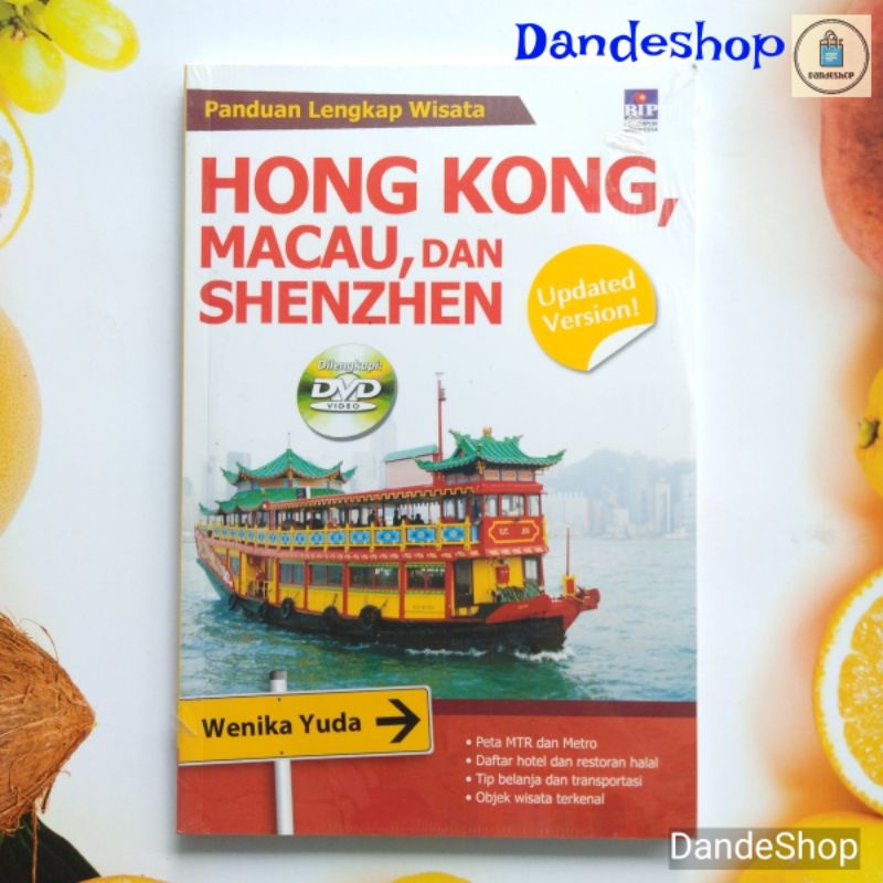 Jual Panduan Lengkap Wisata Hongkong Macau dan Shenzhen + DVD Video