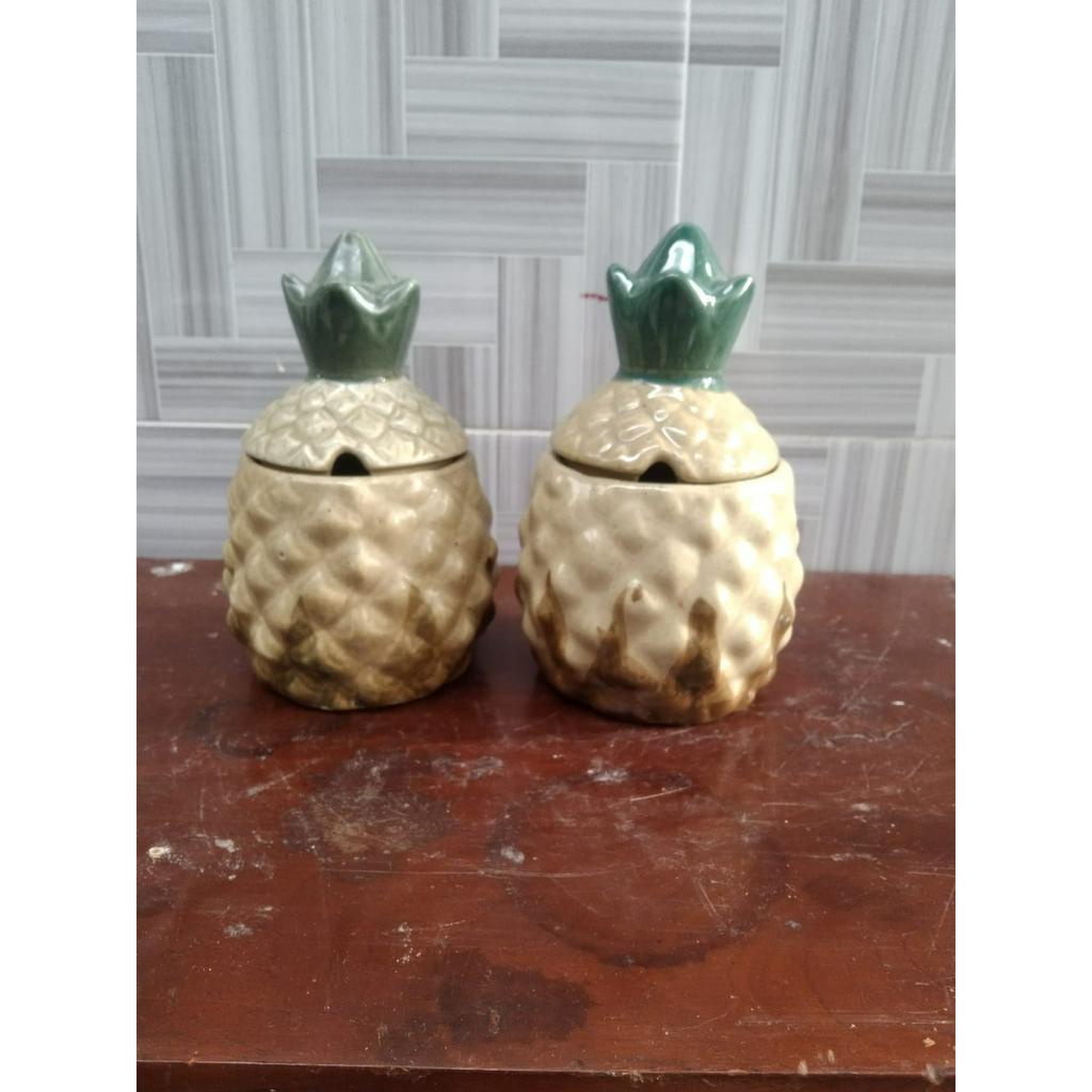 Jual Toples Keramik Nanas Kuno Jadul Antik Shopee Indonesia