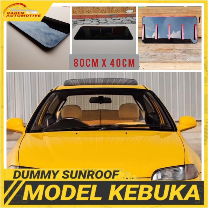 Jual Sunroof Variasi Model Buka Dummy Sunroof Model Kebuka Cm X Cm