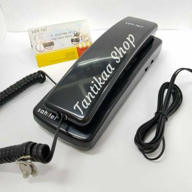 Jual Telepon Rumah Kabel SAHITEL S-21 - Hitam | Shopee Indonesia