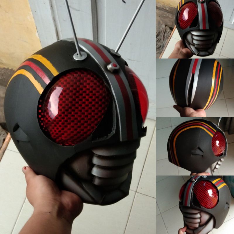 Jual Helm Kamen Rider Black | Shopee Indonesia