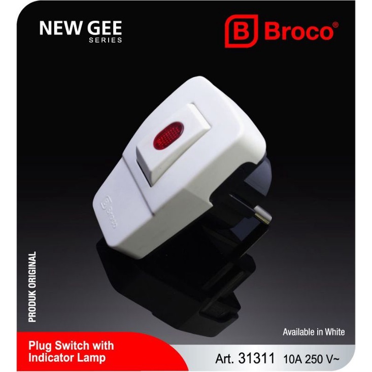 Jual PLUG SWICTH WITH INDICATOR LAMP ( 13311 ) | Shopee Indonesia