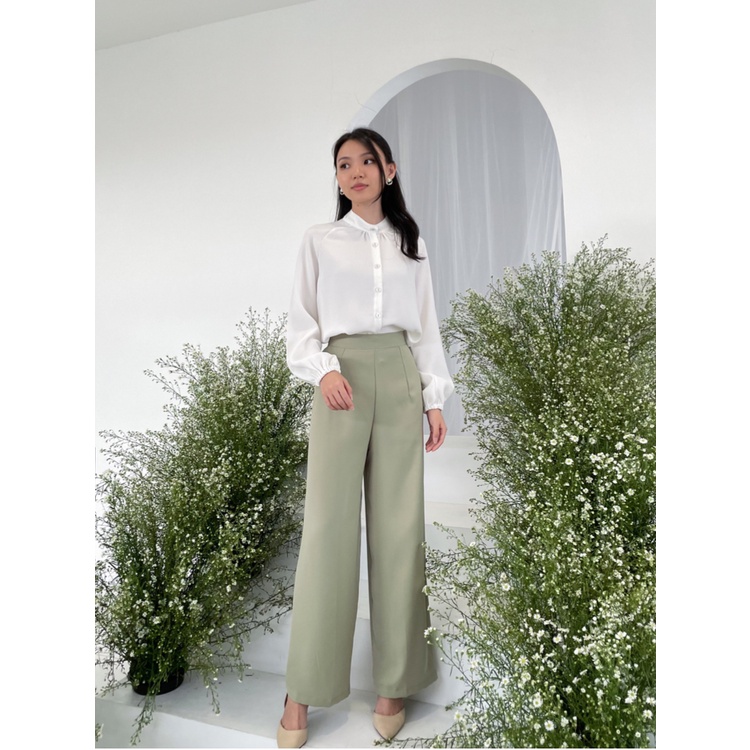 Little M Kulot Woven Kantong Ruffle