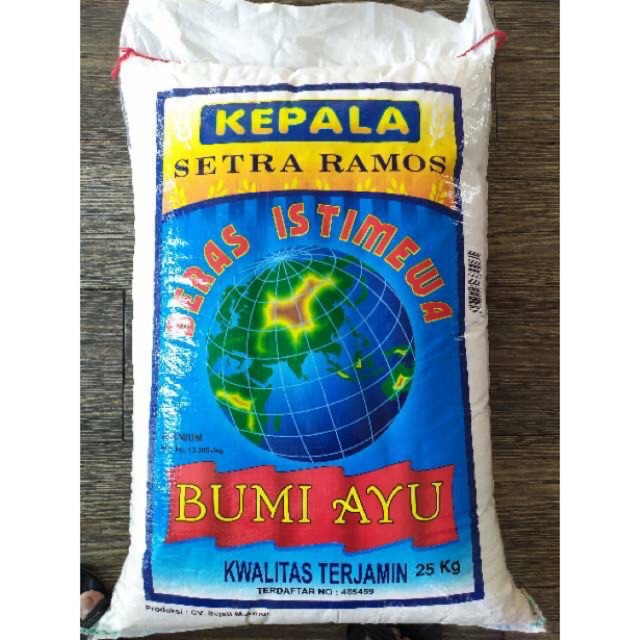 Jual Beras Bumi Ayu High Quality 25 Kg Shopee Indonesia