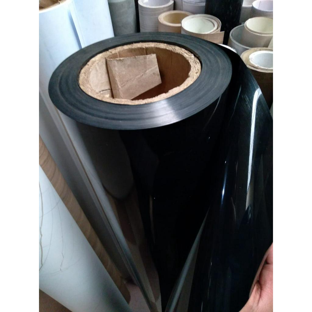 Jual PVC Sheet HITAM DOFF dan KILAP (Glossy) 0,2mm | Shopee Indonesia