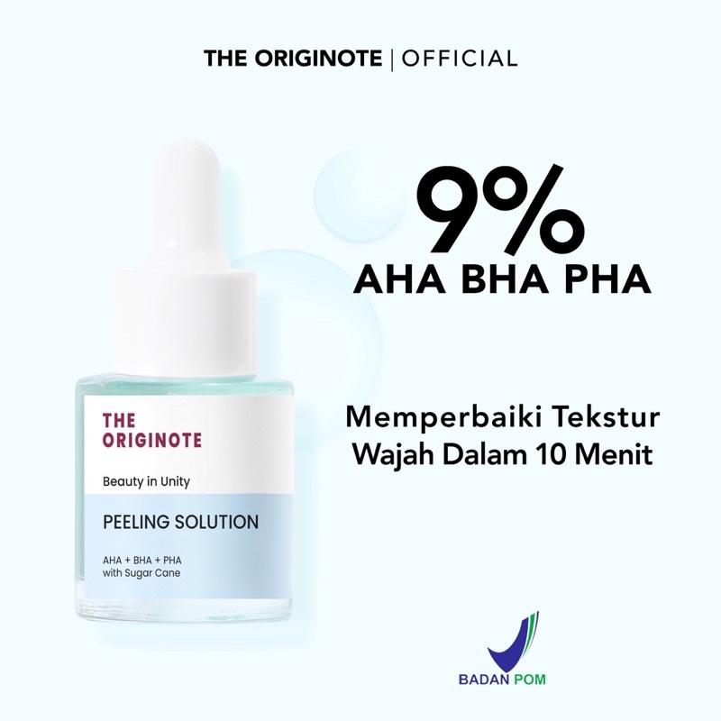 Jual The Originote Peeling Solution Serum 20ml | Shopee Indonesia