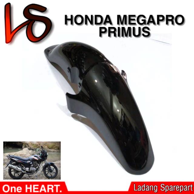 Jual Spakbor Slebor Depan Honda Megapro Primus Keh Original Hitam Shopee Indonesia