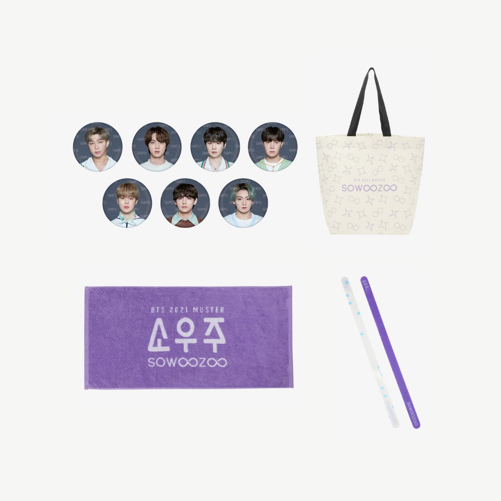 Jual [PO] BTS: 2021 MUSTER SOWOOZOO MERCH - Lucky Draw/Towel