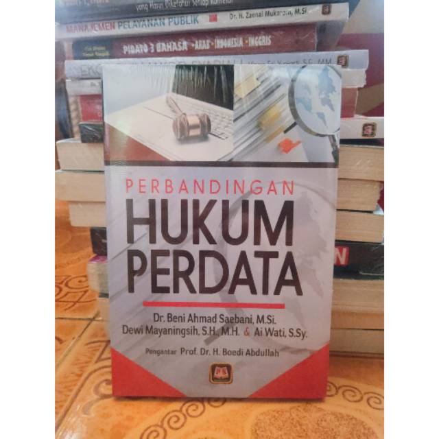 Jual Buku Perbandingan Hukum Perdata Karya Beni Ahmad Saebani Dewi