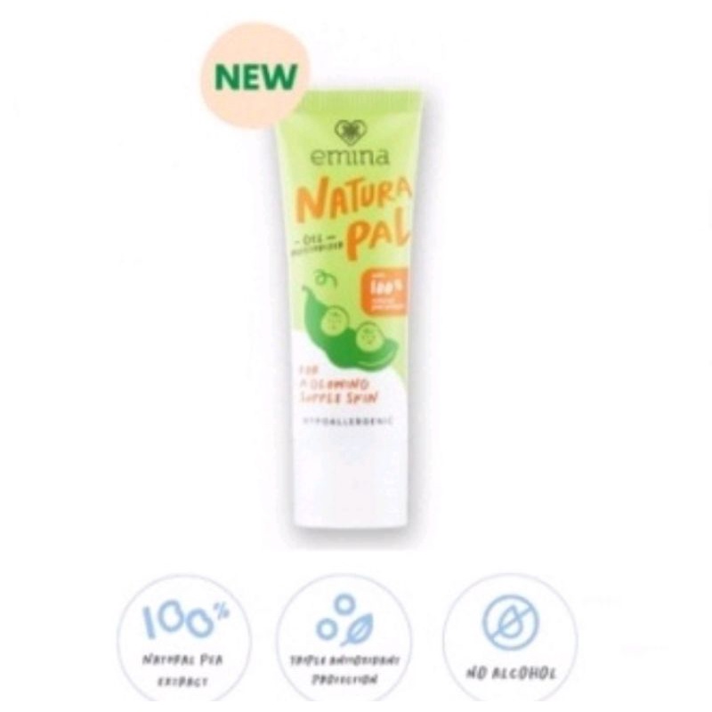 Jual Emina Natura Pal Gel Moisturizer Shopee Indonesia