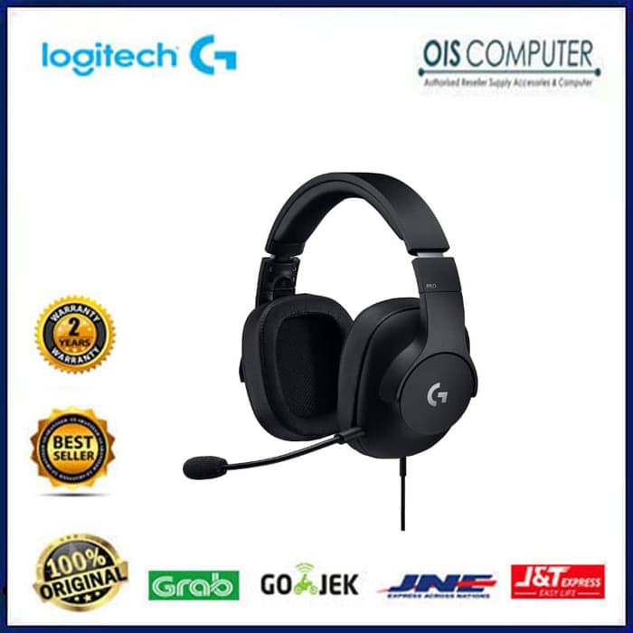 Jual Logitech G Pro Gaming Headset - Black | Shopee Indonesia