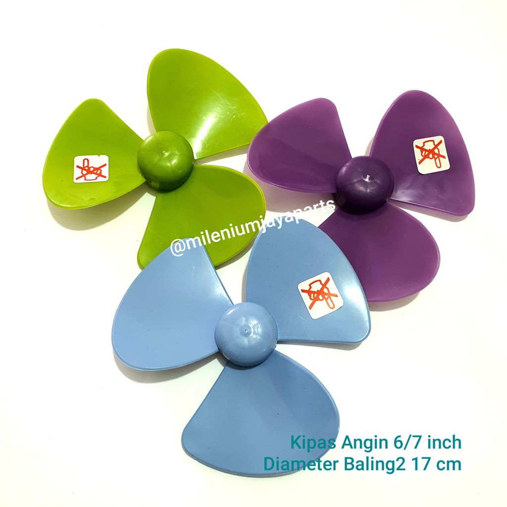 Baling-baling Kipas Angin 6 - 7 inch