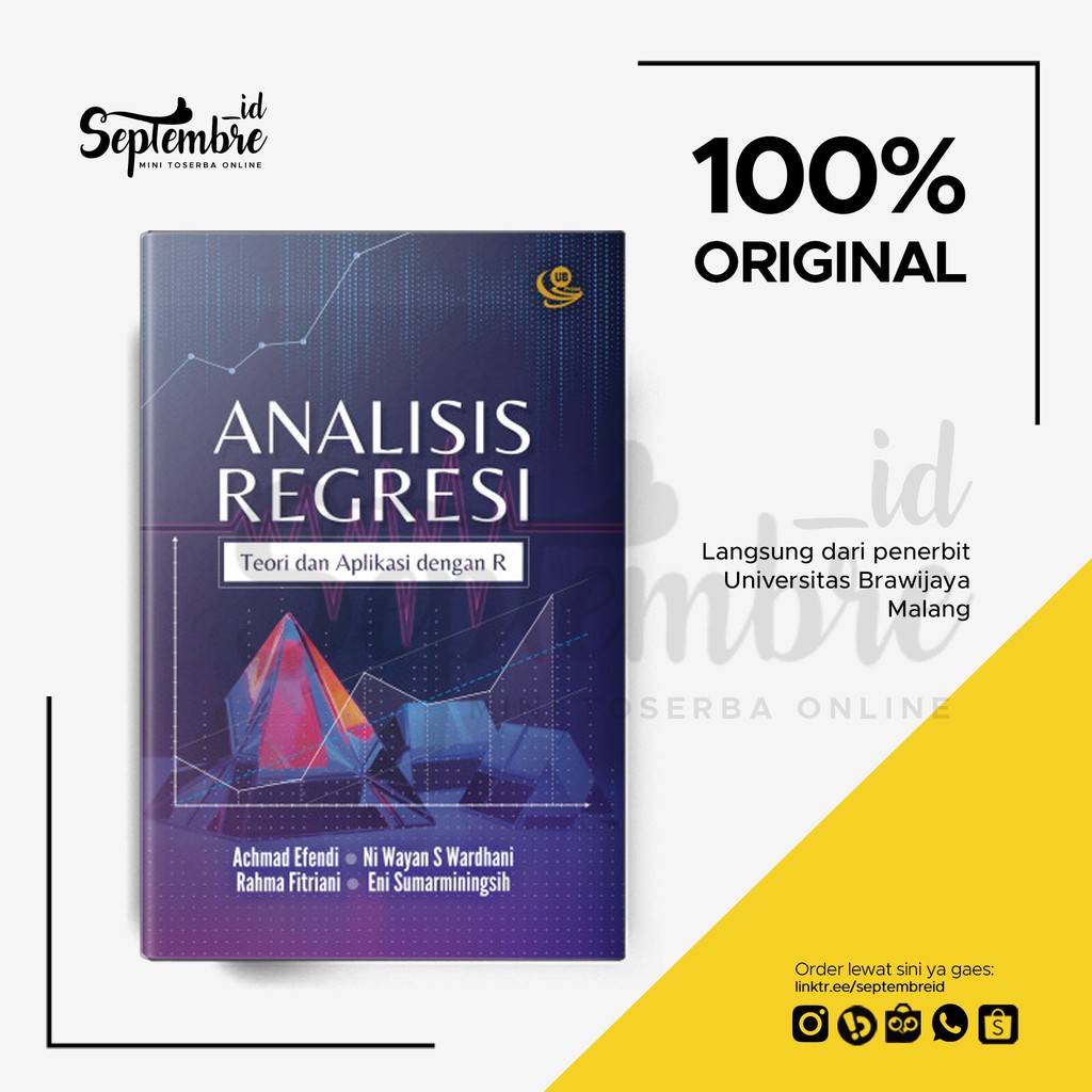 Jual Buku Analisis Regresi - Buku MIPA | Shopee Indonesia