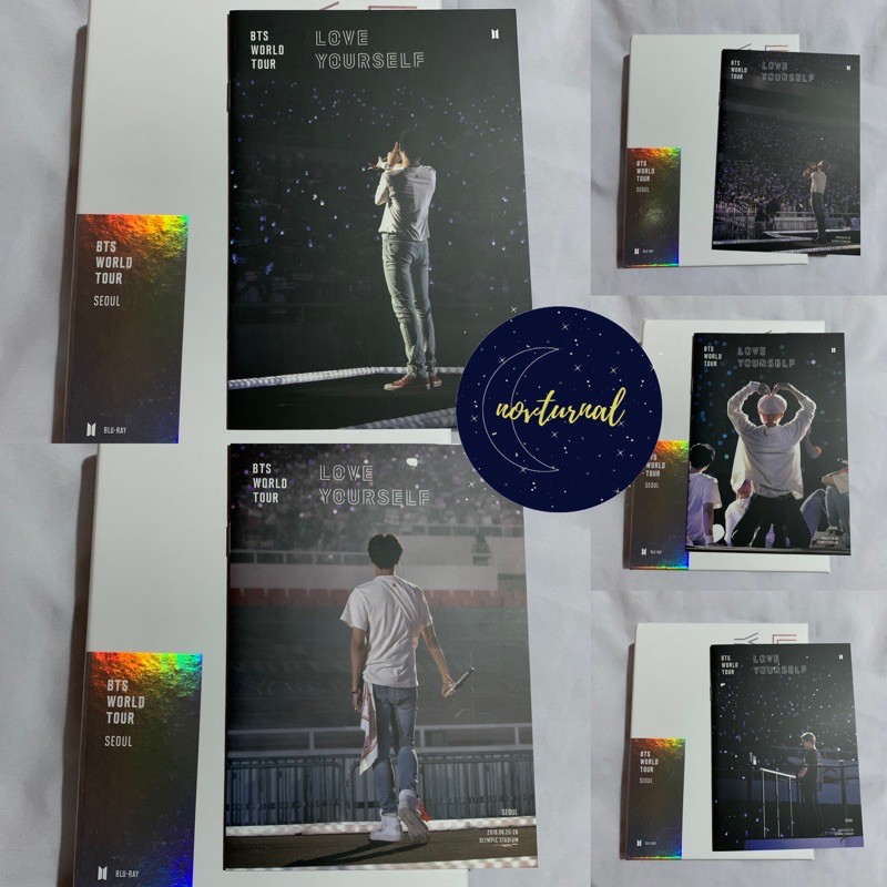 BTS OFFICIAL WORLD TOUR LYS SEOUL BLU-RAY top WITH JIMIN PHOTO BOOK