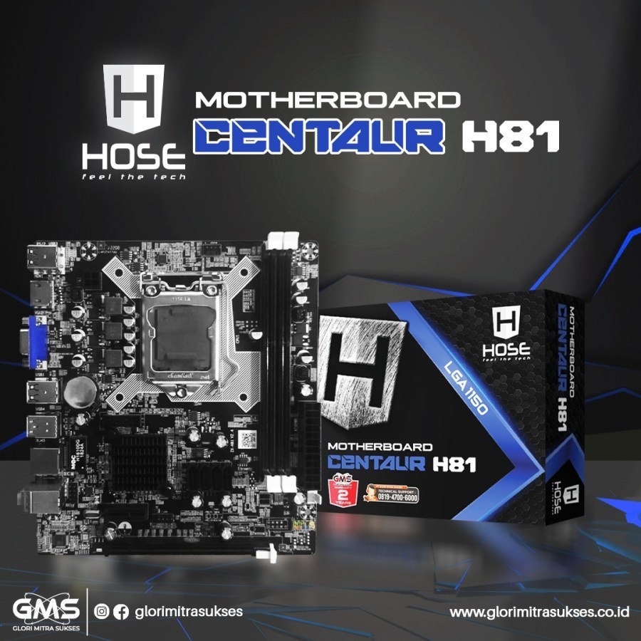 Jual Hose H81 Centaur Intel LGA1150 H81 DDR3 Motherboard | Shopee Indonesia