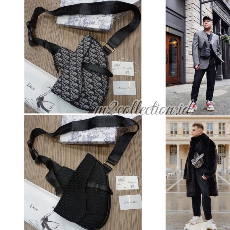 Jual tas dior saddle men sling bag / dior saddle | Shopee Indonesia