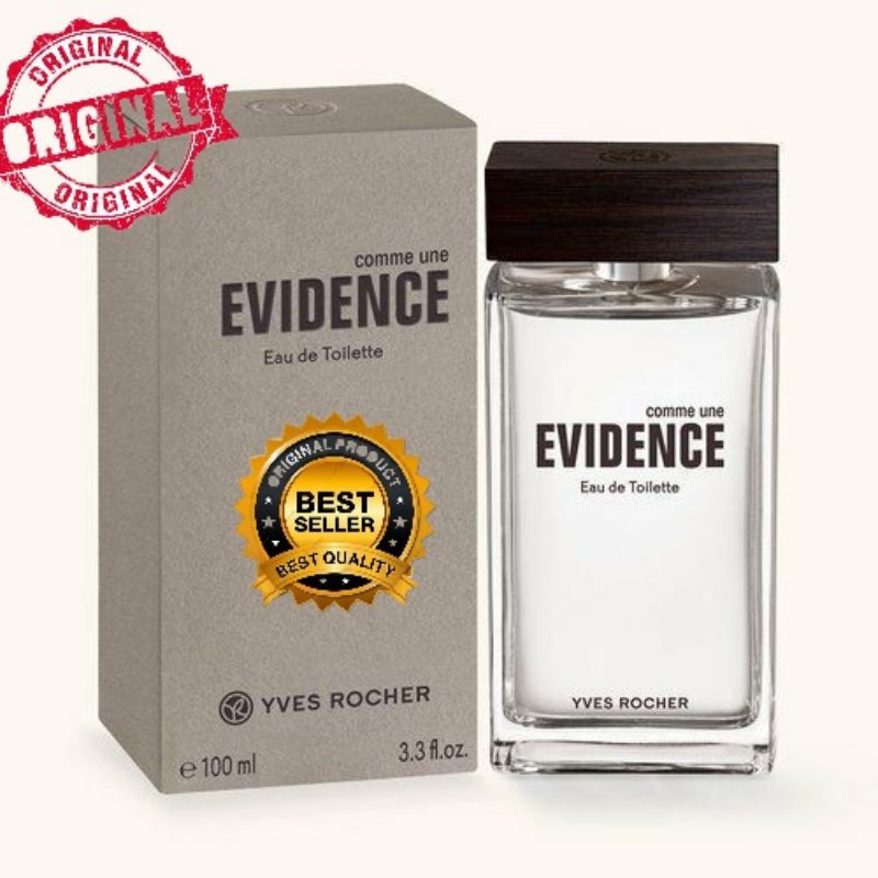 Jual Yves Rocher Evidence Men 100ML (ORIGINAL EROPA)nonbox | Shopee ...