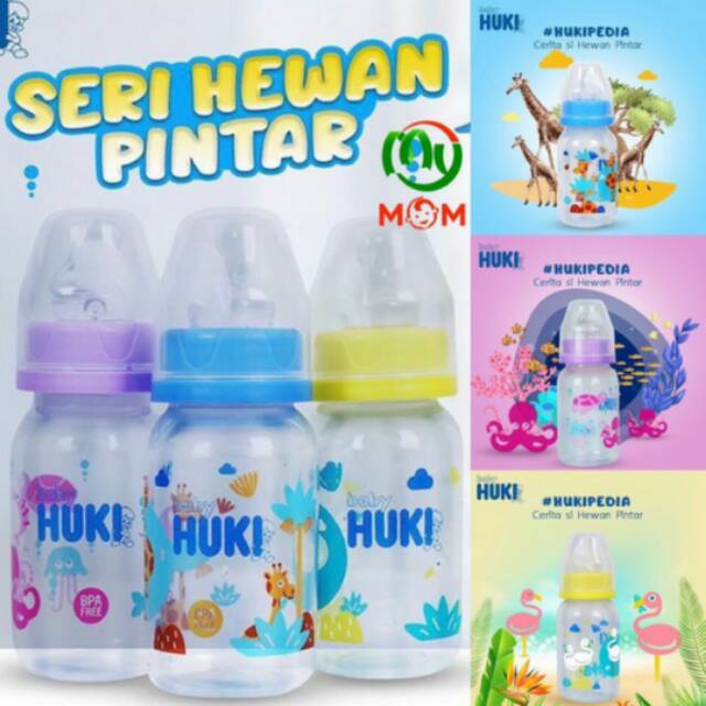 Jual Botol Susu Huki Standard 120 ml | Shopee Indonesia