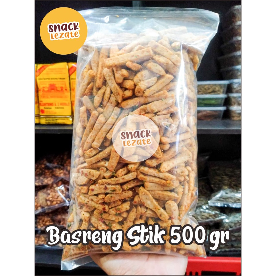 Jual Basreng Stik 1kg Basreng Daun Jeruk Basreng Kiloan Pedas Daun