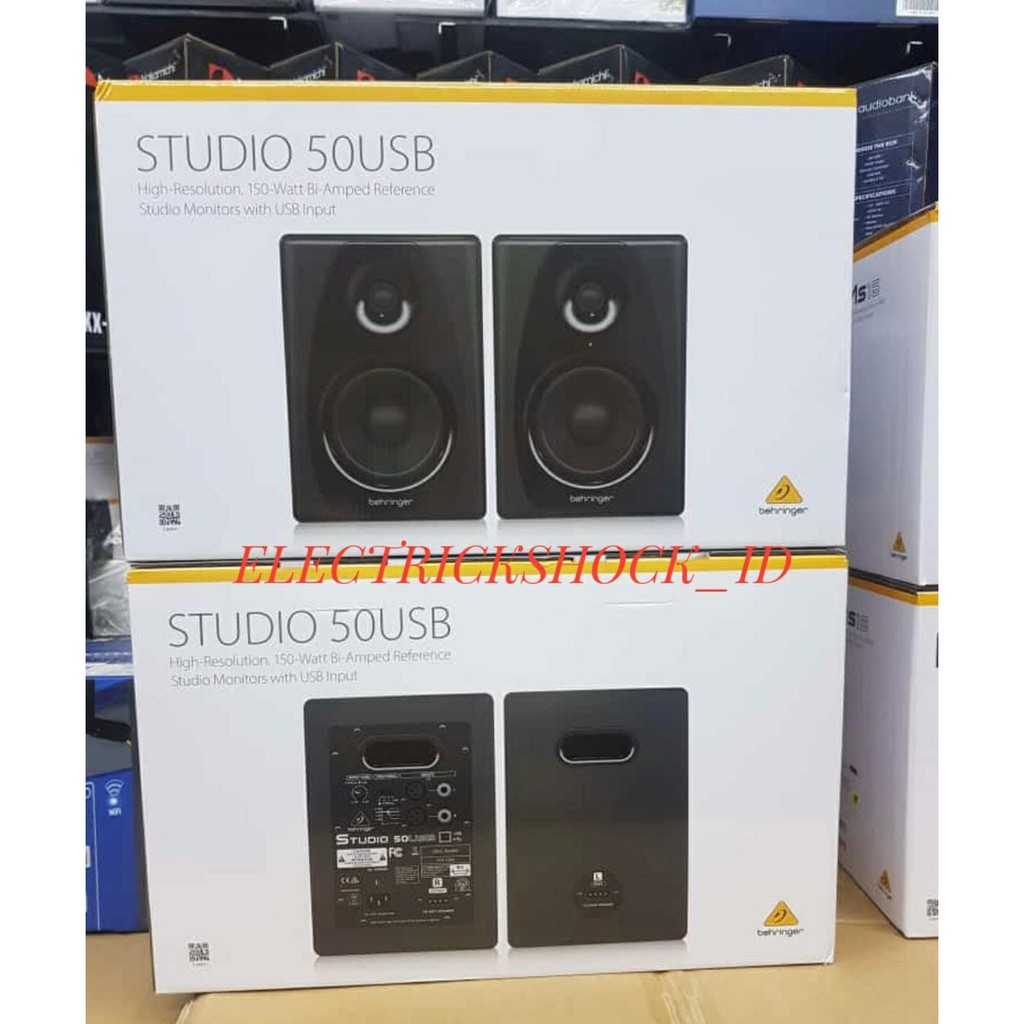 Jual SPEAKER MONITOR BEHRINGER STUDIO 50USB / STUDIO50 / STUDIO 50 USB ...