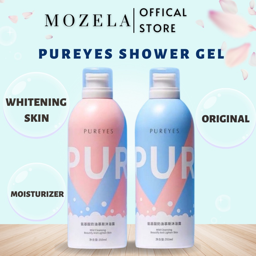 Jual Pureyes Shower Gel Korea Original Pureyes Whitening Body Wash ...