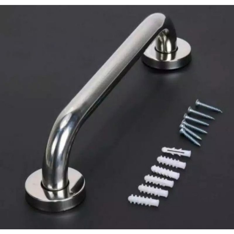 Jual Grip bar stainless SUS 304 / 30 Cm / Grip bar stainless 30 cm ...
